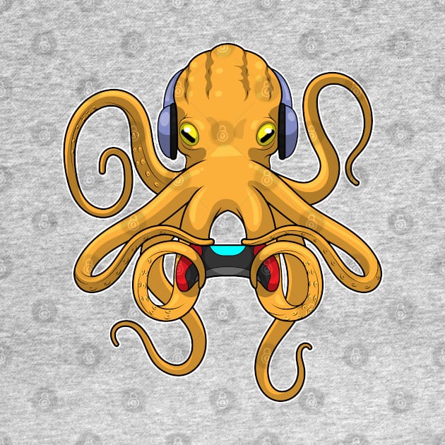 Octopus Gamer Controller by Markus Schnabel